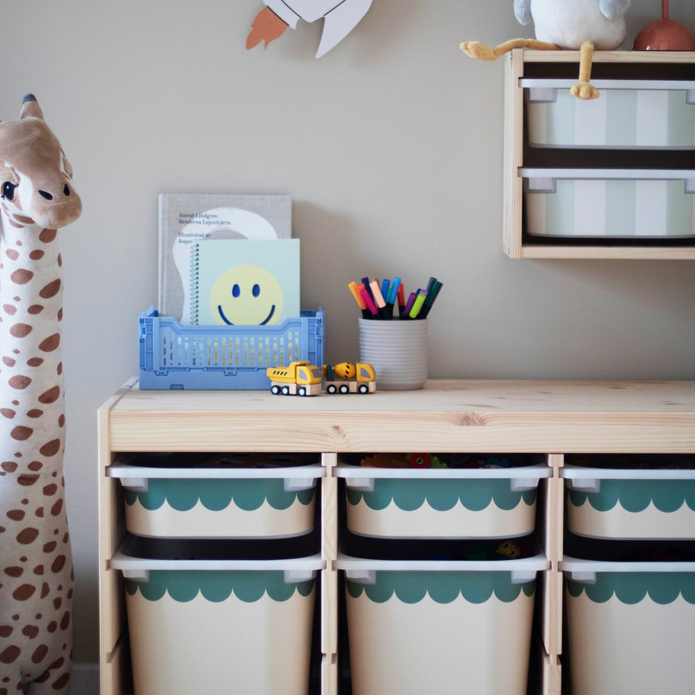 Dekaler till Ikea Trofast lådor - fronter - Piffa