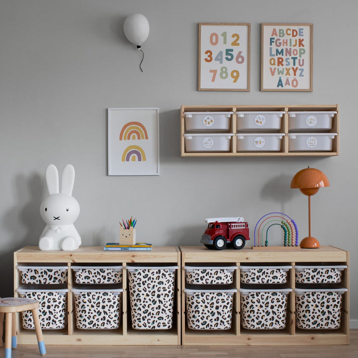 Dekaler till Ikea Trofast lådor - fronter - Piffa