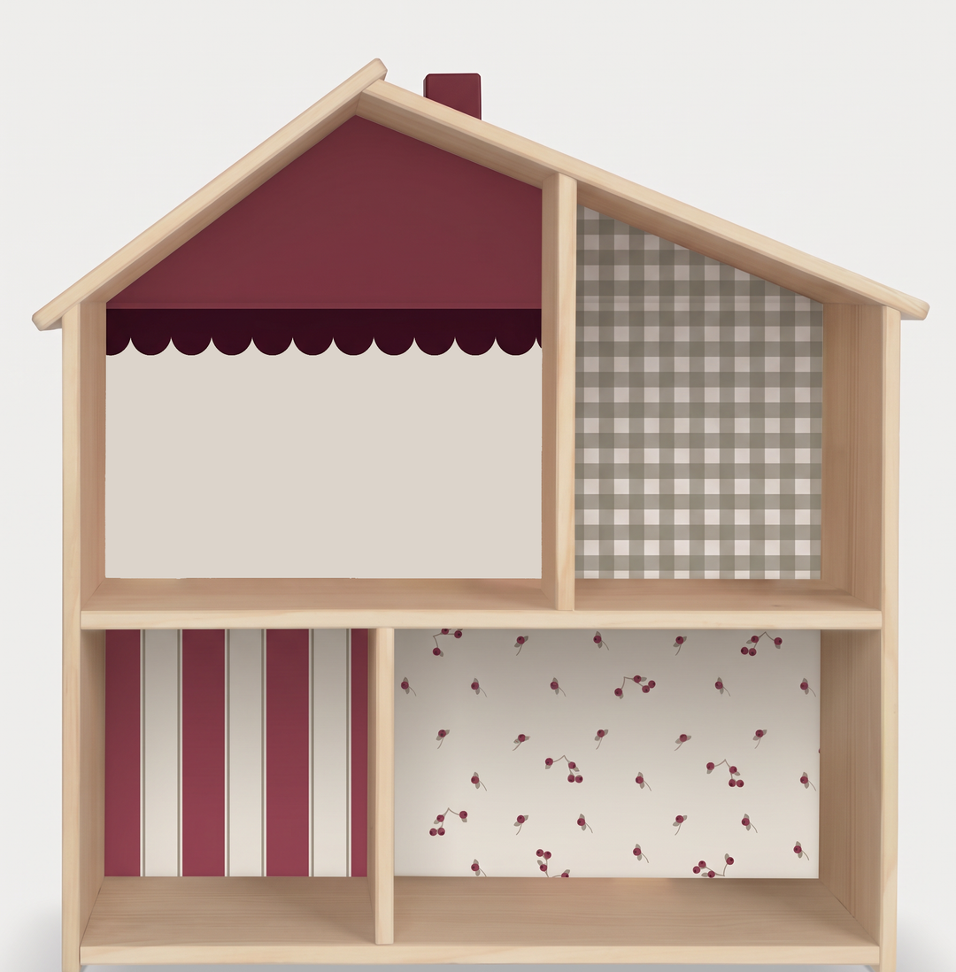 Stickers voor het IKEA Flisat-poppenhuis