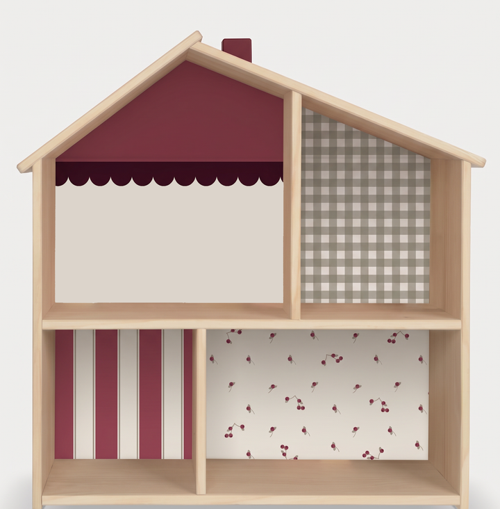 Stickers voor het IKEA Flisat-poppenhuis