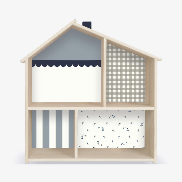Stickers voor het IKEA Flisat-poppenhuis