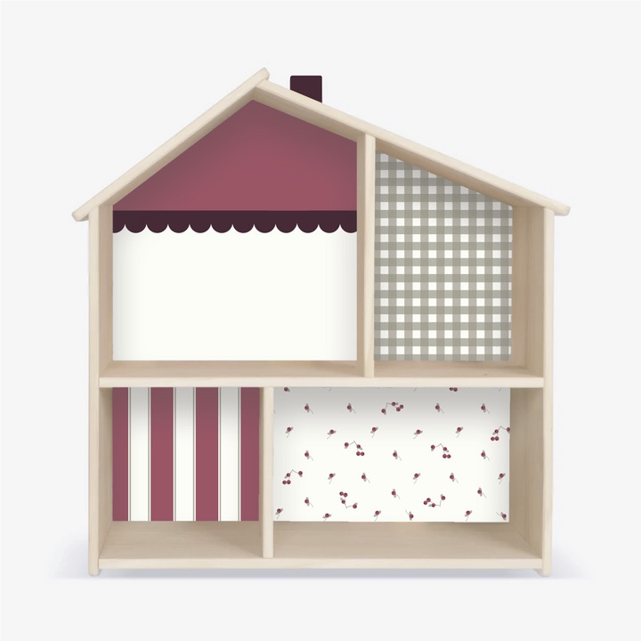 Stickers voor het IKEA Flisat-poppenhuis