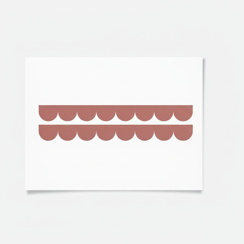 Ikea Malm bård volang